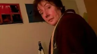Vyras buvo praustis po dušu ir riebalų teta išsiblaškęs jam