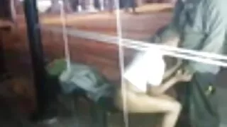 Graži moteris sekso dominuoja Pasmerkti